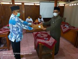 Pelantikan BPKal PAW Kalurahan Bendungan